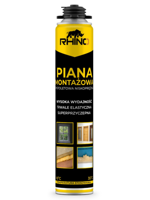 piana montazowa niskoprezna pianka 750ml