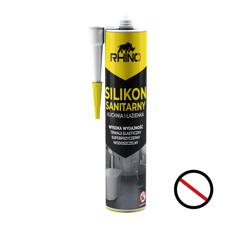 Silikon Bezbarwny Sanitarny 280ml